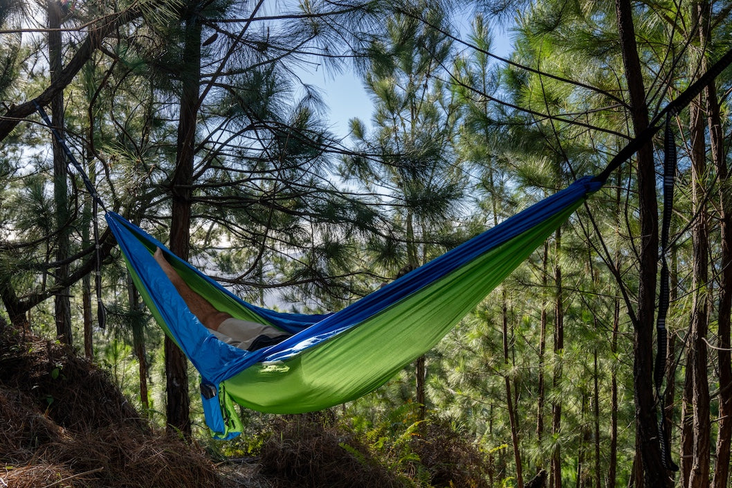 Capla Hammock 2.0 - Green & Blue