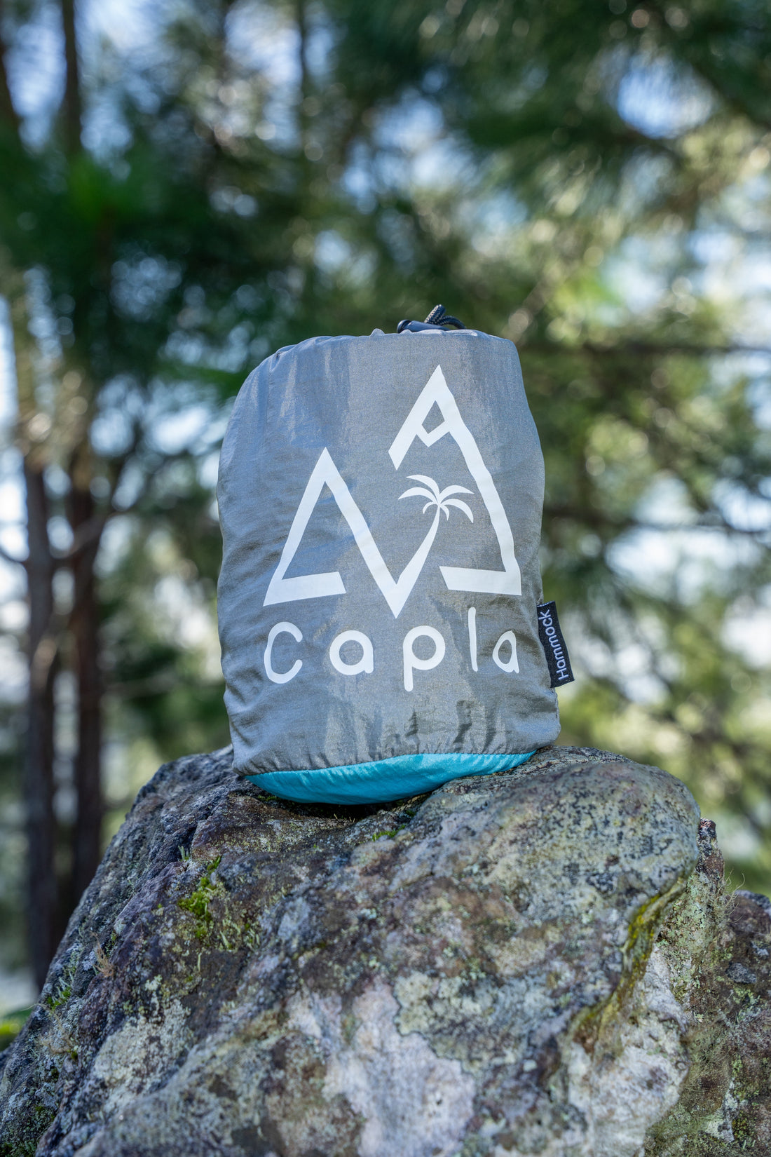 Capla Hammock 2.0 - Gray & Light Blue