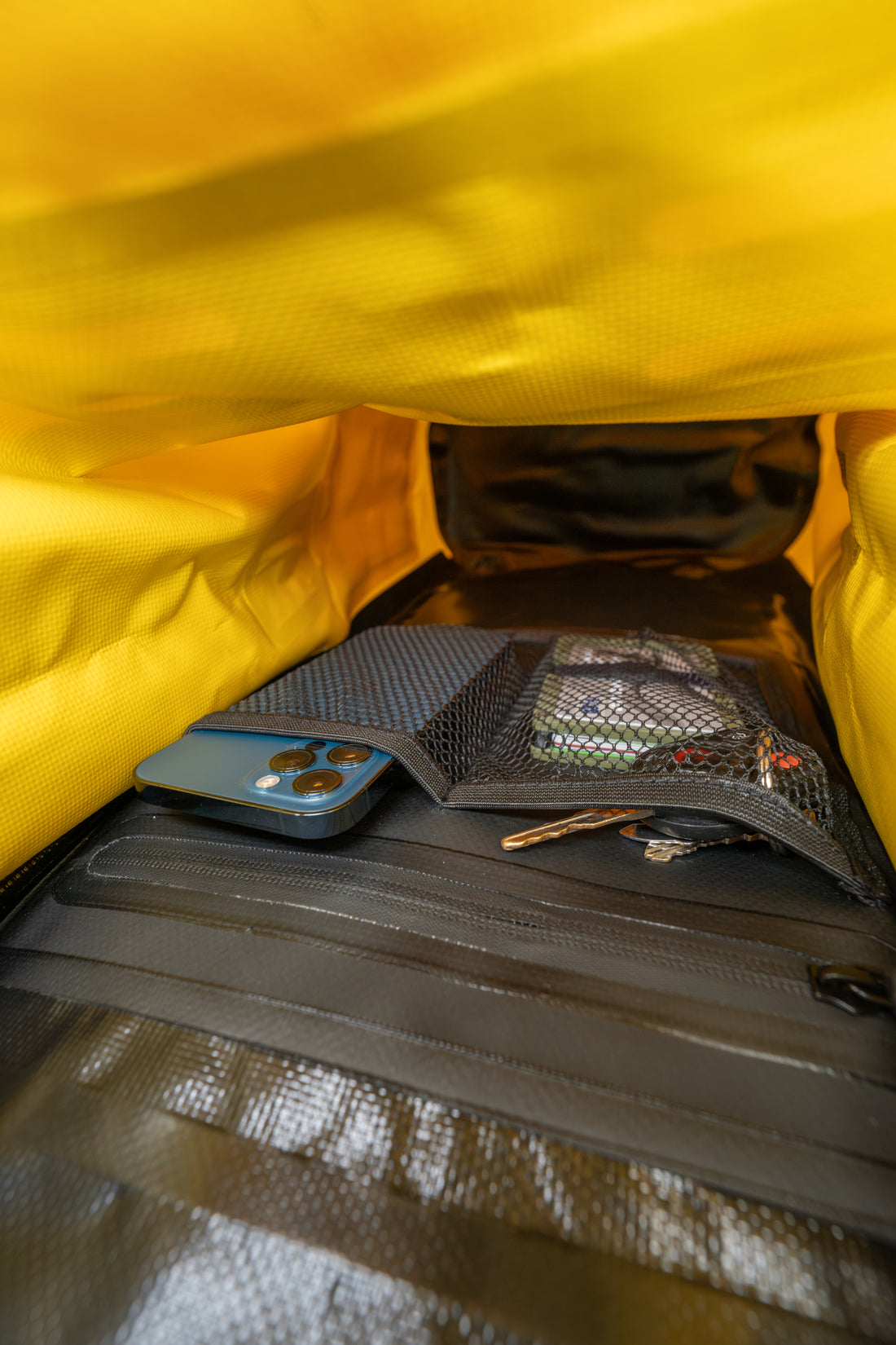 Waterproof Dry Bag Backpack - Yellow