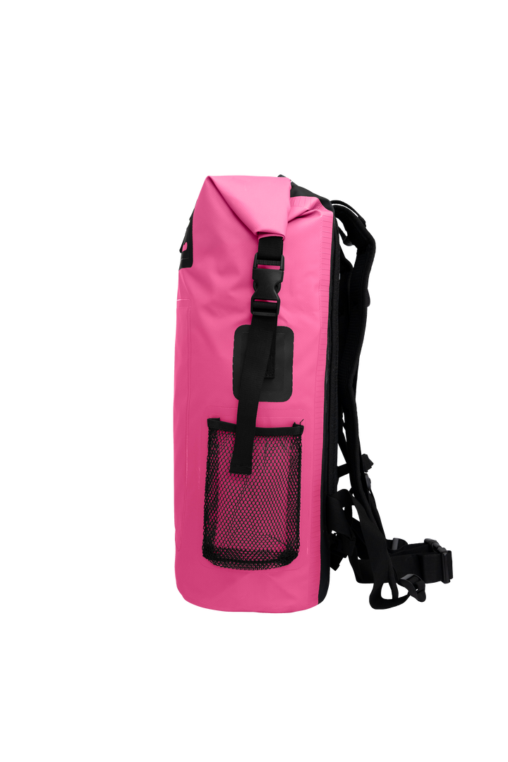 Waterproof Dry Bag Backpack - Hyper Pink