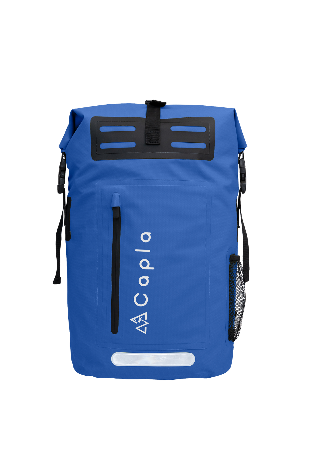 Royal Blue Waterproof Dry Bag Backpack with roll-top closure, ergonomic design, and waterproof protection for your gear.